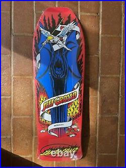 Jeff Grosso Santa Cruz Skateboards Demon Reissue Deck