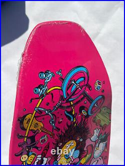 Jeff Grosso Toybox Santa Cruz Special Edition Pink Skateboard Deck NEW SEALED