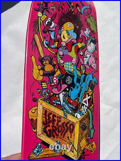 Jeff Grosso Toybox Santa Cruz Special Edition Pink Skateboard Deck NEW SEALED