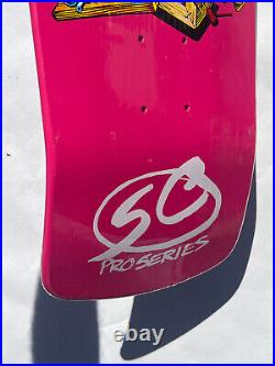 Jeff Grosso Toybox Santa Cruz Special Edition Pink Skateboard Deck NEW SEALED