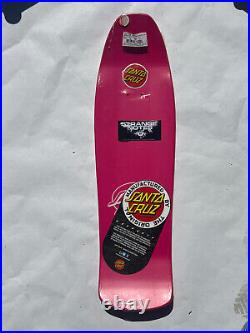 Jeff Grosso Toybox Santa Cruz Special Edition Pink Skateboard Deck NEW SEALED