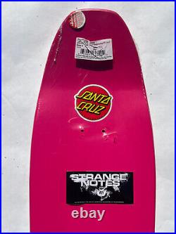 Jeff Grosso Toybox Santa Cruz Special Edition Pink Skateboard Deck NEW SEALED