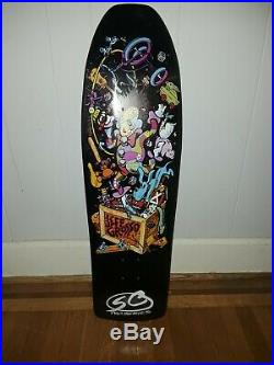 Jeff Grosso toy box skateboard deck santa cruz toybox rare black