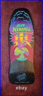 Jeff Kendall / End of the World / Pro Series'86 / Santa Cruz / Skateboard