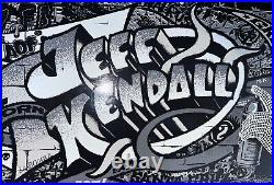 Jeff Kendall GRAFFITI Ashes to Ashes re-issue skateboard deck SANTA CRUZ