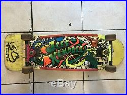 Jeff Kendall Graffiti Re-issue Complete Skateboard with Rails, G&S trucks