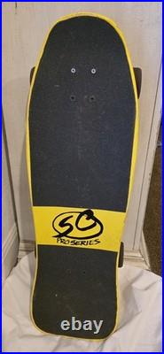Jeff Kendall Graffiti Santa Cruz Yellow Reissue With Indendent Trucks