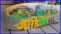 Jeff Kendall Pumpkin Santa Cruz Reissue Pro Series Skateboard Deck Jim Phillips