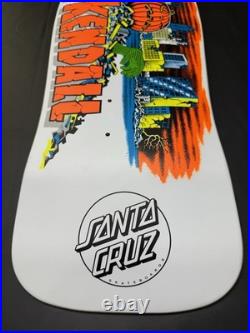 Jeff Kendall Reissue Skateboard Santa Cruz White Pumpkin By Jeff Phillips