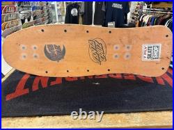 Jeff Kendall Reissue Skateboard Santa Cruz White Pumpkin By Jeff Phillips