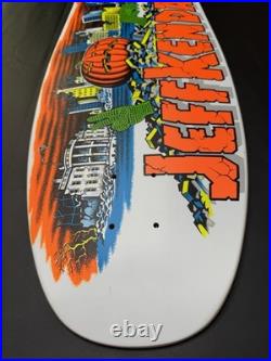 Jeff Kendall Reissue Skateboard Santa Cruz White Pumpkin By Jeff Phillips
