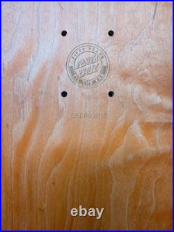 Jeff Kendall Reissue Skateboard Santa Cruz White Pumpkin By Jeff Phillips