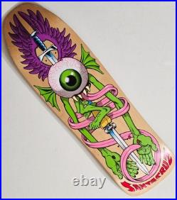 Jim Phillips Santa Cruz Skateboard Deck Eye Wings Sword Grind Street Skate