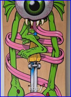Jim Phillips Santa Cruz Skateboard Deck Eye Wings Sword Grind Street Skate