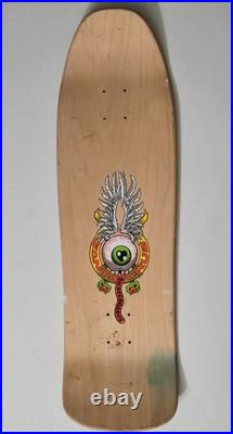 Jim Phillips Santa Cruz Skateboard Deck Eye Wings Sword Grind Street Skate