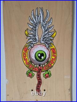 Jim Phillips Santa Cruz Skateboard Deck Eye Wings Sword Grind Street Skate