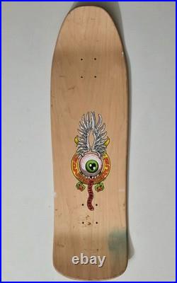 Jim Phillips Santa Cruz Skateboard Deck Eye Wings Sword Grind Street Skate