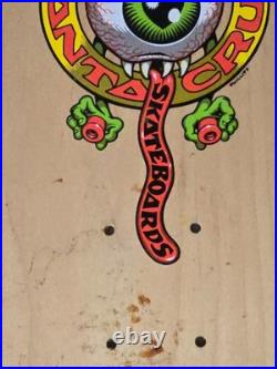 Jim Phillips Santa Cruz Skateboard Deck Eye Wings Sword Grind Street Skate
