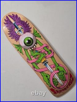 Jim Phillips Santa Cruz Skateboard Deck Eye Wings Sword Grind Street Skate