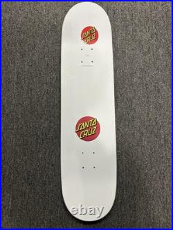 Jim Phillips Signed Santa Cruz Screaming Hand Skateboard Deck White