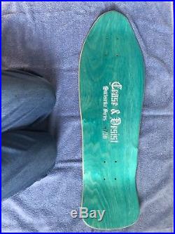 Jim Thiebaud Skateboard deck Joker 47/50 Cease & Desist Santa Monica airlines