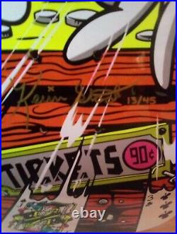 Kevin Staab Signed Clown Skateboard Deck Lucky 13/45 -Sims Santa Cruz