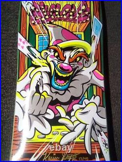 Kevin Staab Signed Clown Skateboard Deck Lucky 13/45 -Sims Santa Cruz