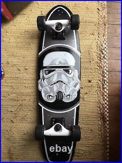 LIMITED EDITION Santa Cruz Star Wars Stormtrooper Cruiser Skateboard Complete