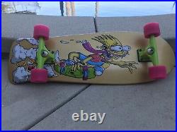 Limited 500th Episode Bart Simpson Santa Cruz Complete Skateboard RARE
