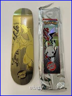 Limited Edition Gold Charizard Skateboard Deck Santa Cruz X Pokémon Collab 1of50