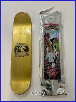Limited Edition Gold Charizard Skateboard Deck Santa Cruz X Pokémon Collab 1of50