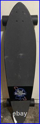 Limited Edition Pabst Blue Ribbon Santa Cruz Longboard Skateboard