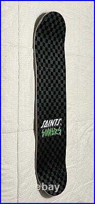 Limited Timed- Saint And Sinners Hand Santa Cruz/Creature Tour Skateboard Deck