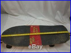 Lot of 3 Vintage Skate Boards, SIMS, Santa Cruz, Skaterbuilt
