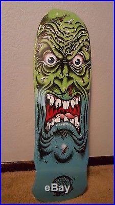 Ltd Rob Roskopp Face BLUE/GREEN Fade Skateboard deck Very Rare