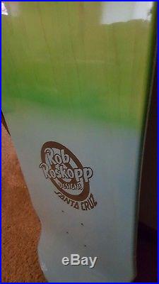 Ltd Rob Roskopp Face BLUE/GREEN Fade Skateboard deck Very Rare