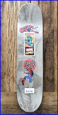 MARVEL COMICS SPIDER-MAN, SANTA CRUZ Skate Board Deck, Limited