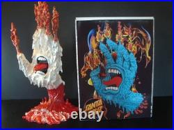 MELTED HAND Custom Kidrobot Santa Cruz Skateboards Screaming Hand Figure