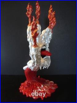 MELTED HAND Custom Kidrobot Santa Cruz Skateboards Screaming Hand Figure