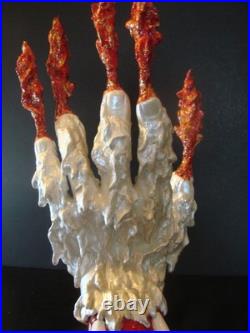 MELTED HAND Custom Kidrobot Santa Cruz Skateboards Screaming Hand Figure
