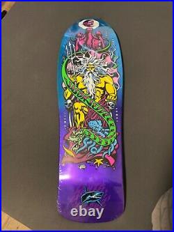 MINT santa cruz neptune shark tails edition skateboard deck