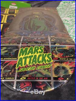 Mars Attacks Santa Cruz Divine Heritage Jason Jessee Metallic Skateboard 8.25