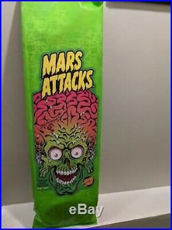 Mars Attacks Santa Cruz Skateboard Deck still in plastic never opened