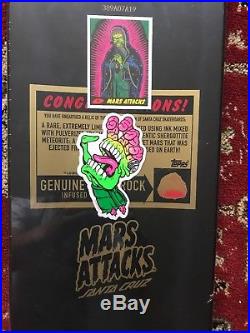 Mars attacks Santa Cruz Maid of Mars skateboard ONLY 250 MADE! SUPER RARE