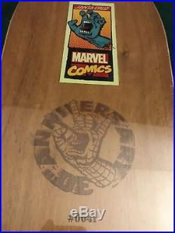 Marvel Comics Avengers Santa Cruz Skateboard Deck