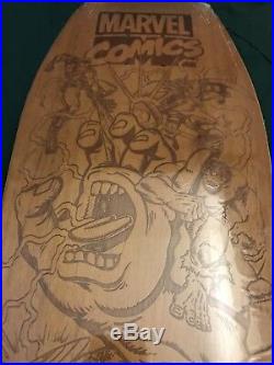 Marvel Comics Avengers Santa Cruz Skateboard Deck