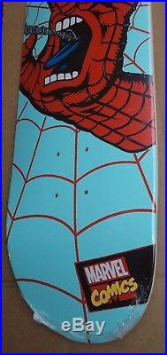 Marvel X Santa Cruz Spiderman Screaming Hand Ltd Skateboard Deck Rare Stan Lee