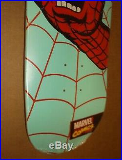 Marvel X Santa Cruz Spiderman Screaming Hand Ltd Skateboard Deck Rare Stan Lee