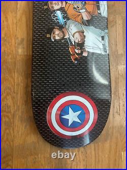 Marvel x SF Giants Skateboard Deck By Santa Cruz VIP LTD ED BRAND NEW