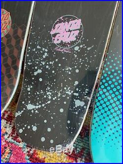 Michael Reeder Primal Chant Print Graphic Santa Cruz Skateboard Decks Full Set